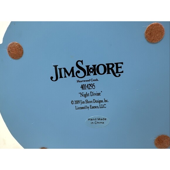 Jim Shore 2009 Heartwood Creek 4014295 Night Divine Angel Figurine Nativity - Picture 11 of 11